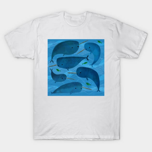 Narwhals T-Shirt by Gareth Lucas